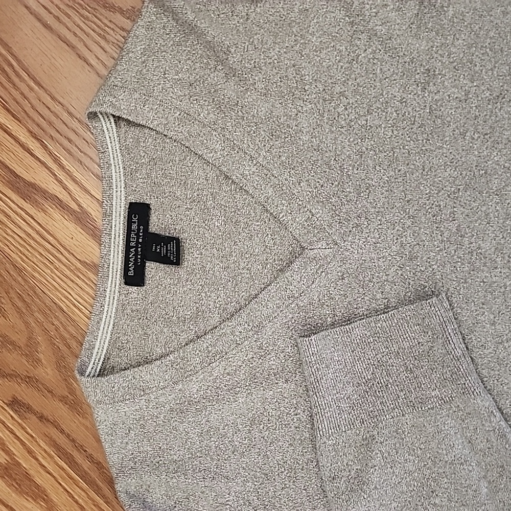 Xl tall banana‎ republic luxury blend sweater 75%silk,20% cotton, 5% cashmere